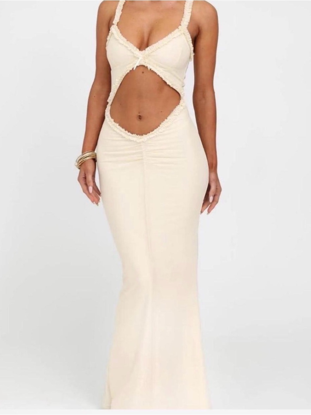 TIGER MIST Cutout Maxi Dress